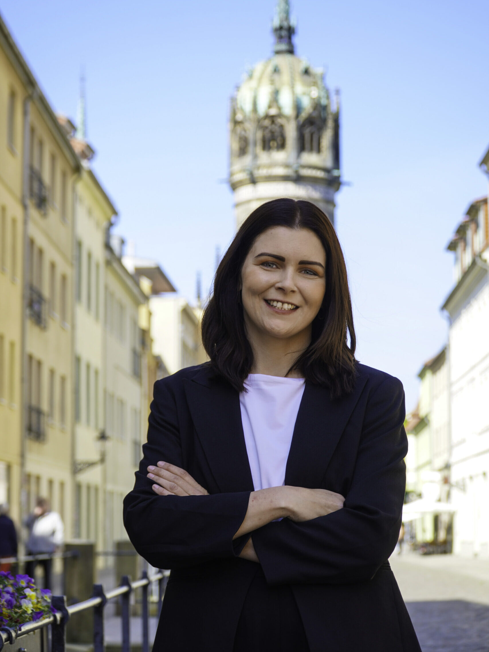 Tina Führer - Kandidatin für den Landtag von Sachsen-Anhalt für den Wahlkreis 24 in Lutherstadt Wittenberg tritt für die SPD Wittenberg an.